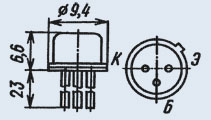 Транзистор 2Т928Б ОСМ