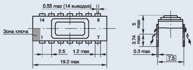 микросхема 530ИП5 ММ